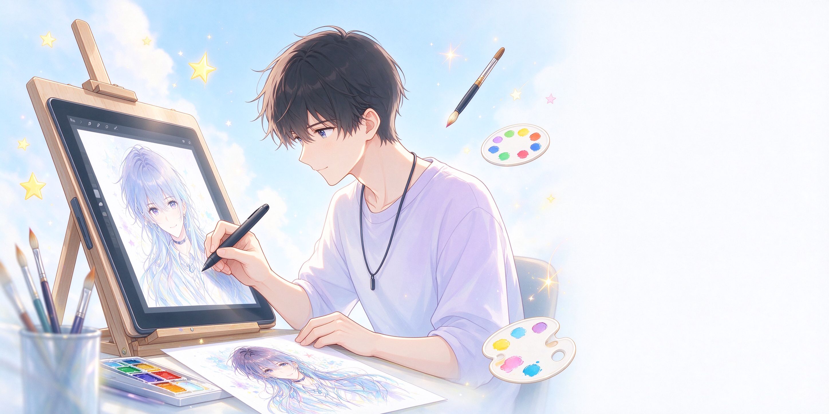 画师纯手工绘制